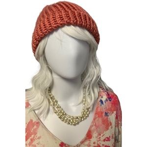 Handmade knit hat